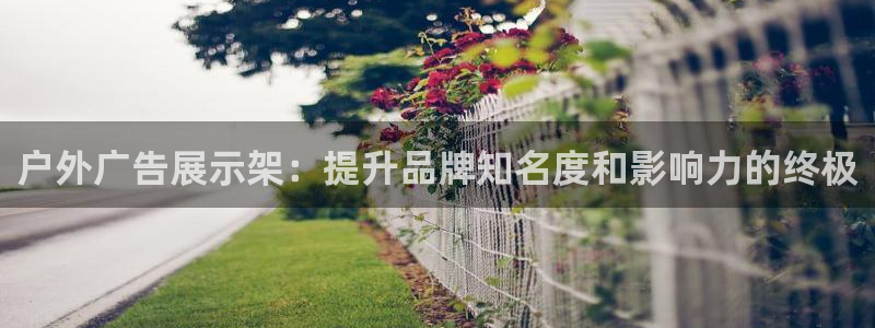 杏宇平台提现为什么这么久呢：户外广告展示
